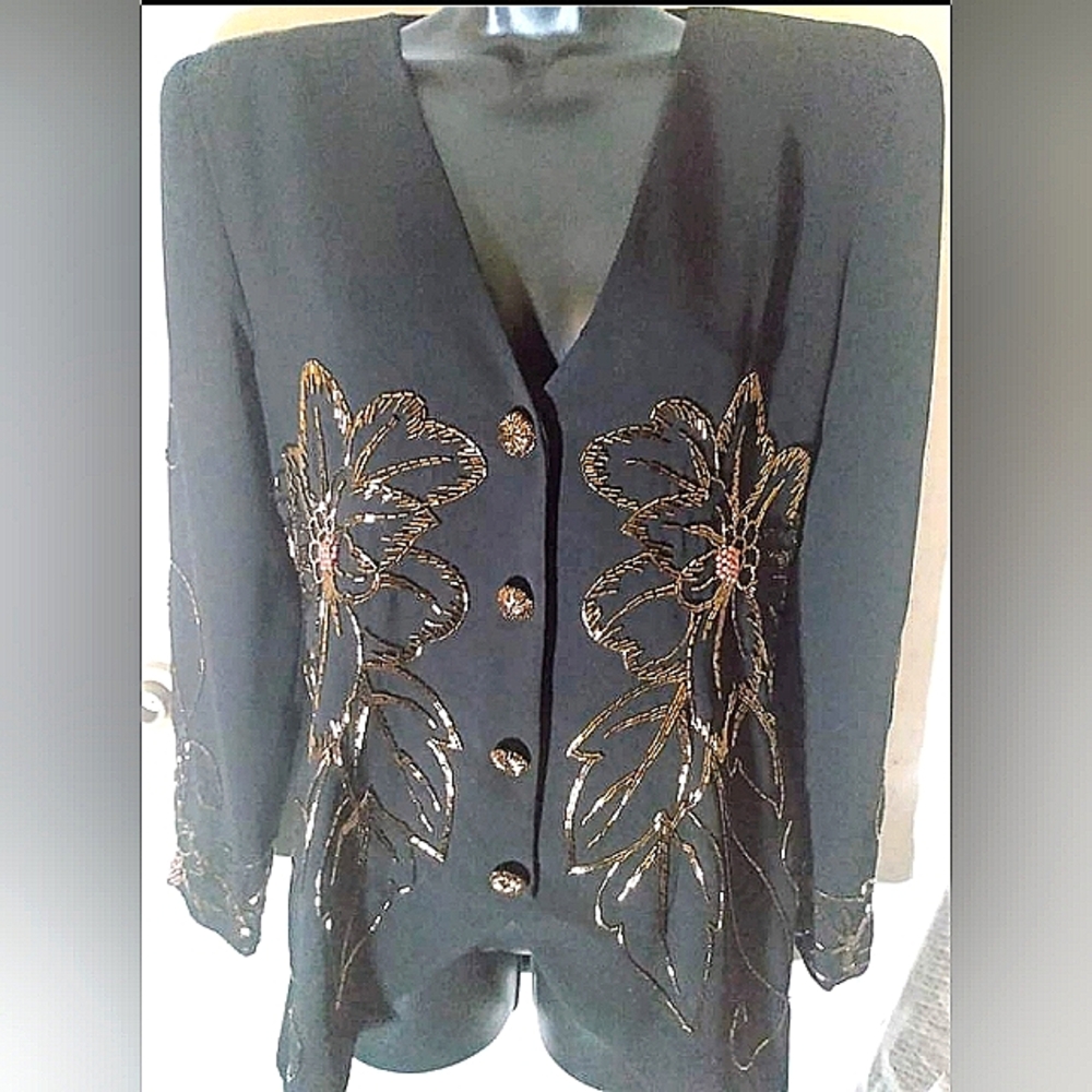 Beaded vintage evening jacket. SALE!